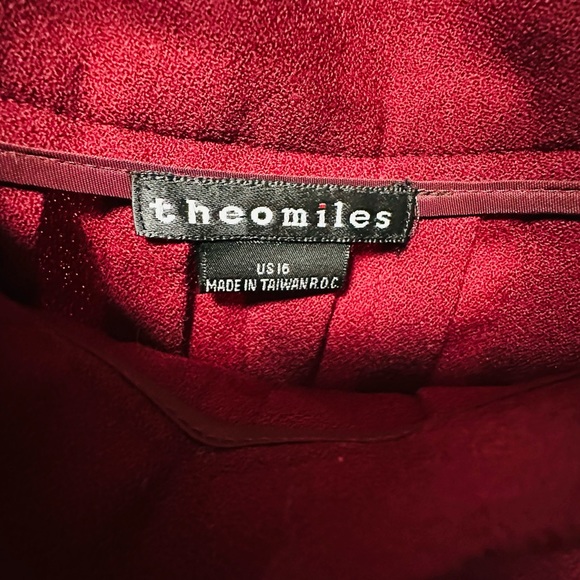 Theo miles 100% wool pleated skirt - Picture 5 of 8